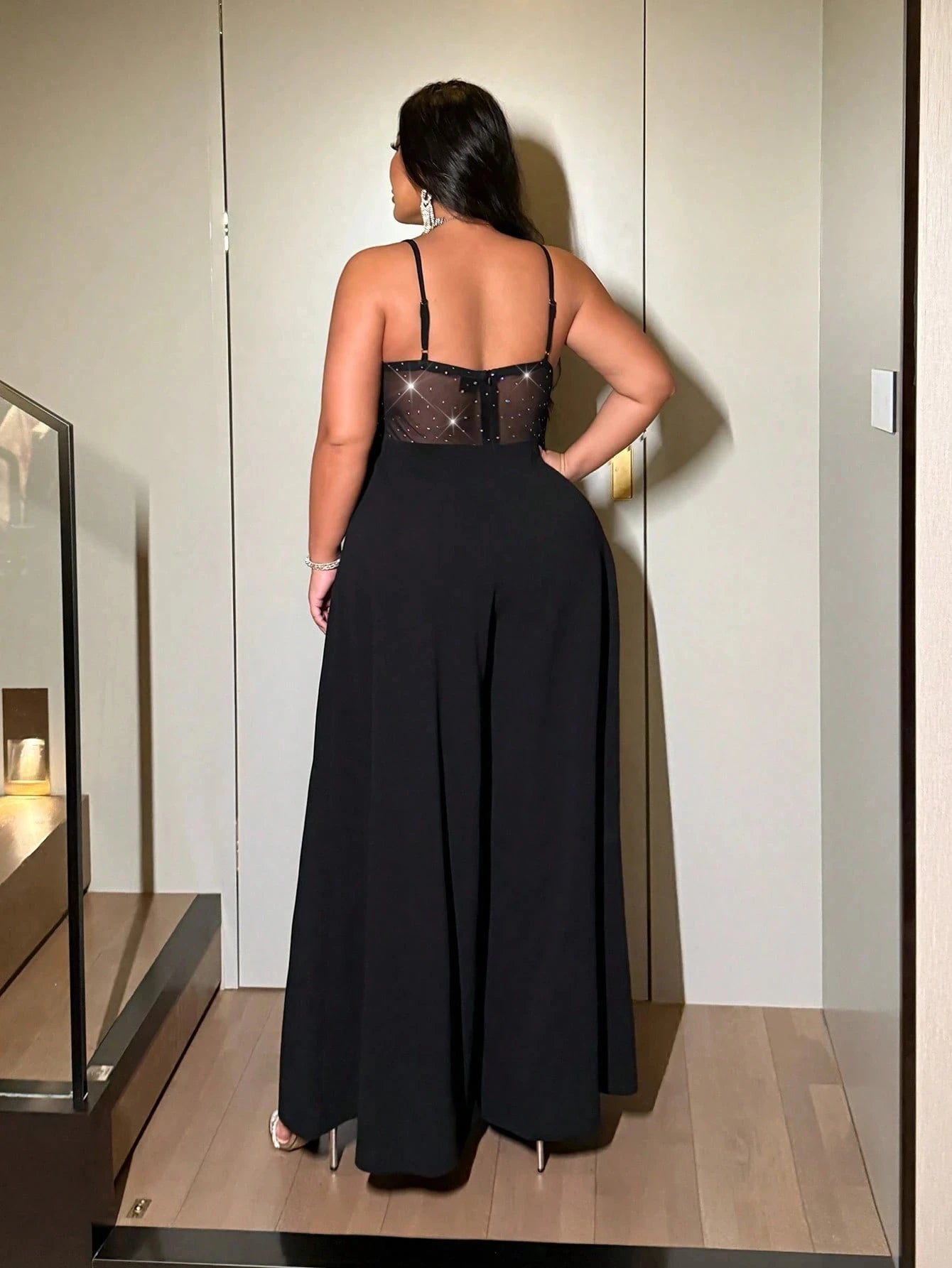 Wide-leg jumpsuit