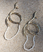 Abstract Minimalist design earrings