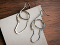 Abstract Minimalist design earrings