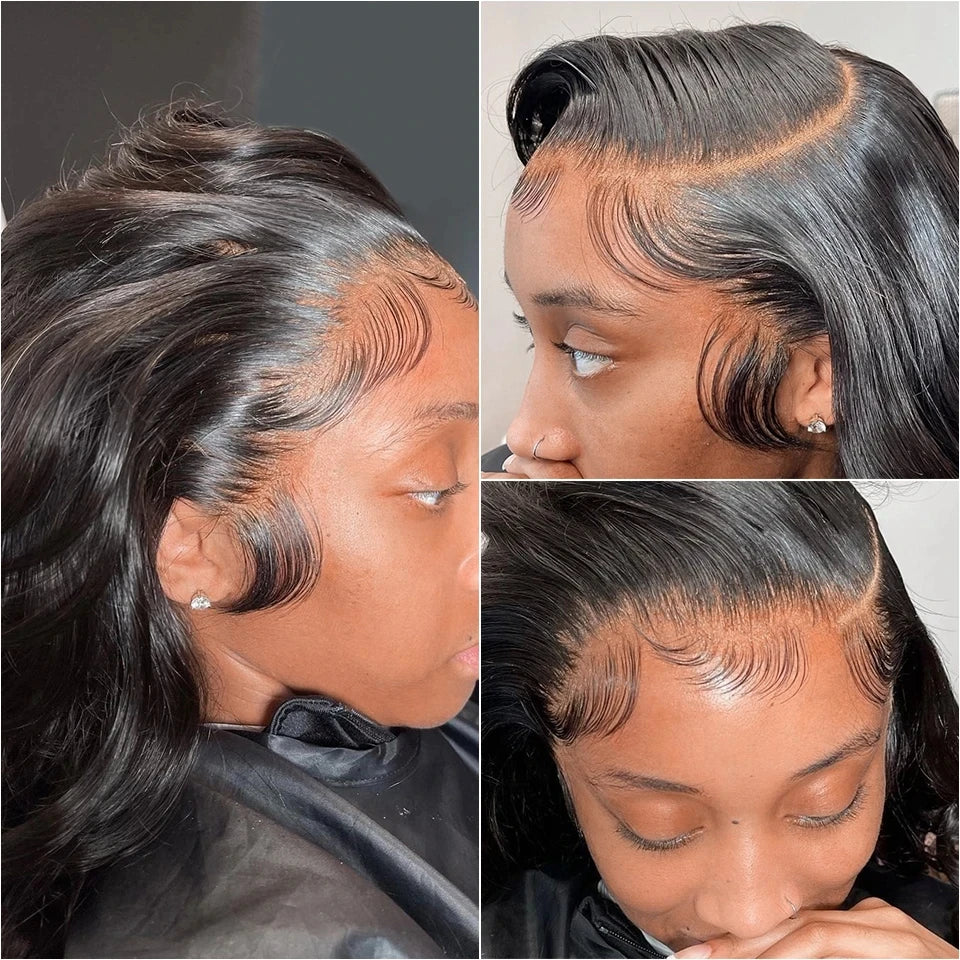 Body Wave 13x4 HD Transparent Lace Front Wig