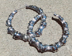 Extra large and chunky Bamboo Earrings