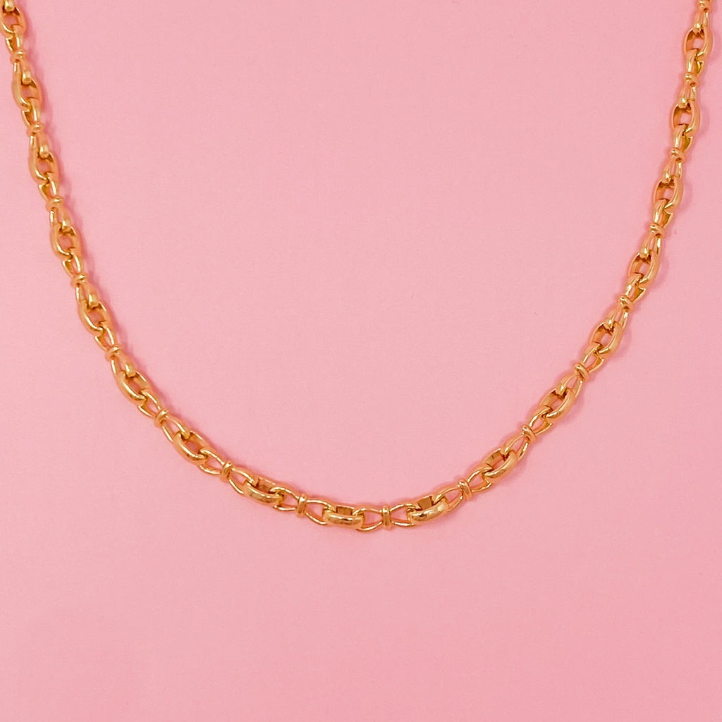 Luxe Chain Toggle Closure Necklace
