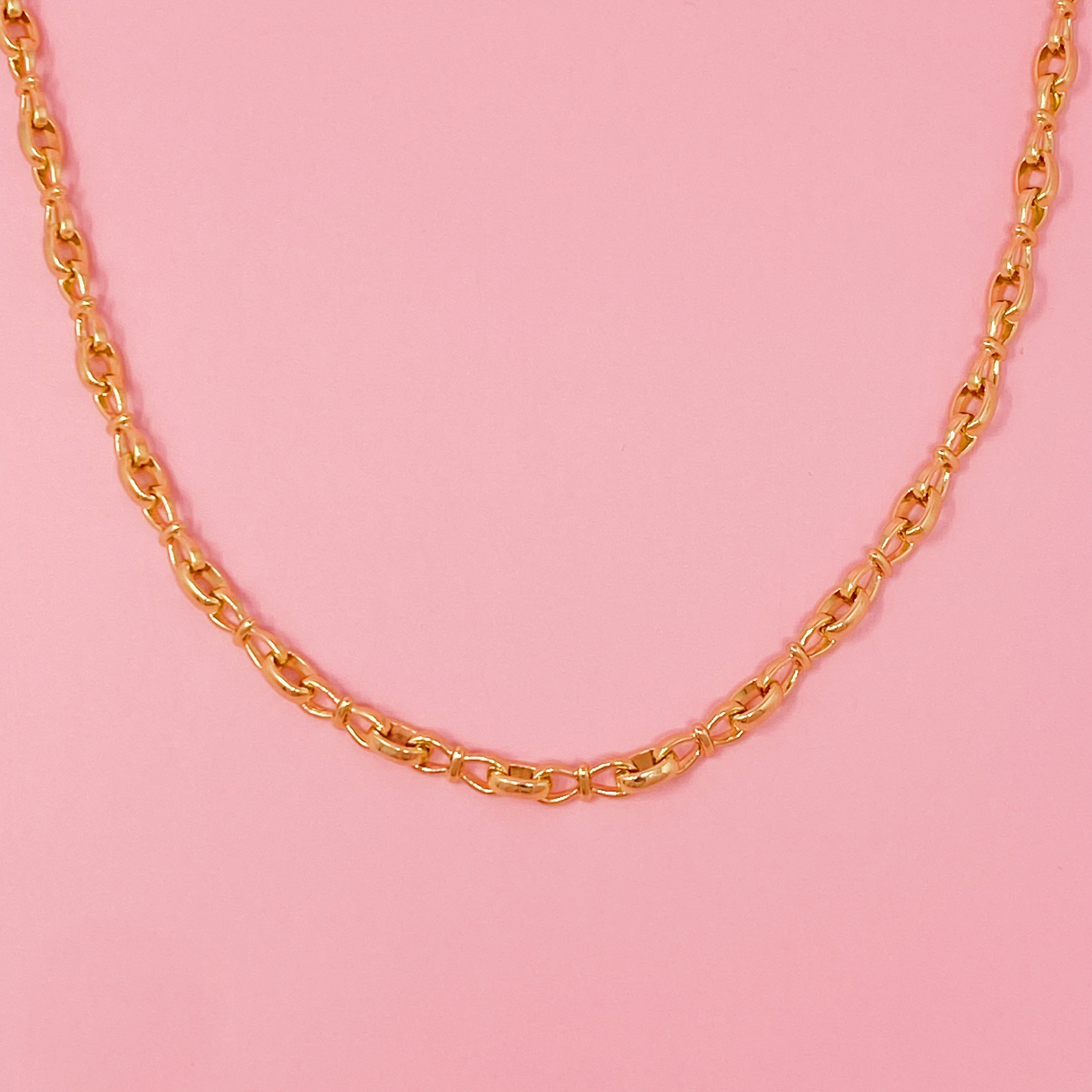Luxe Chain Toggle Closure Necklace
