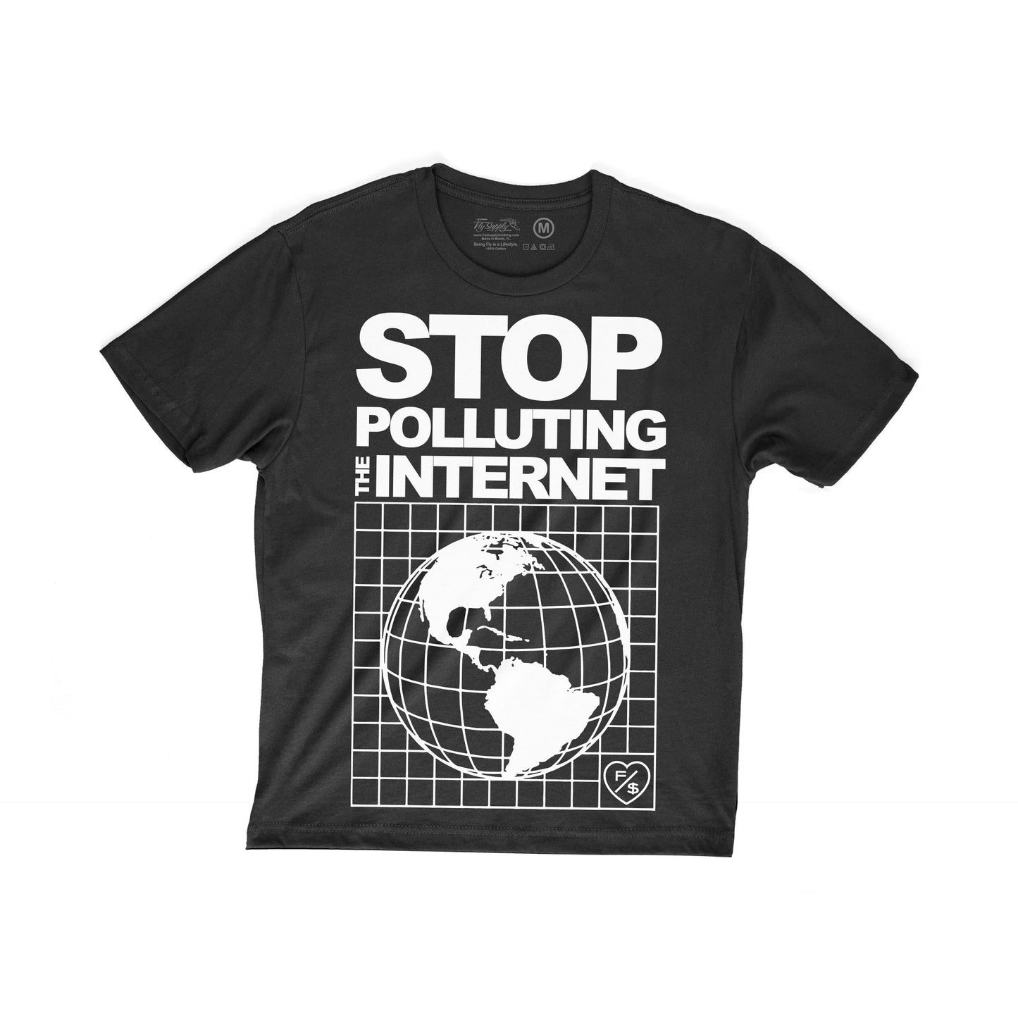Stop Polluting (Mineral Black)