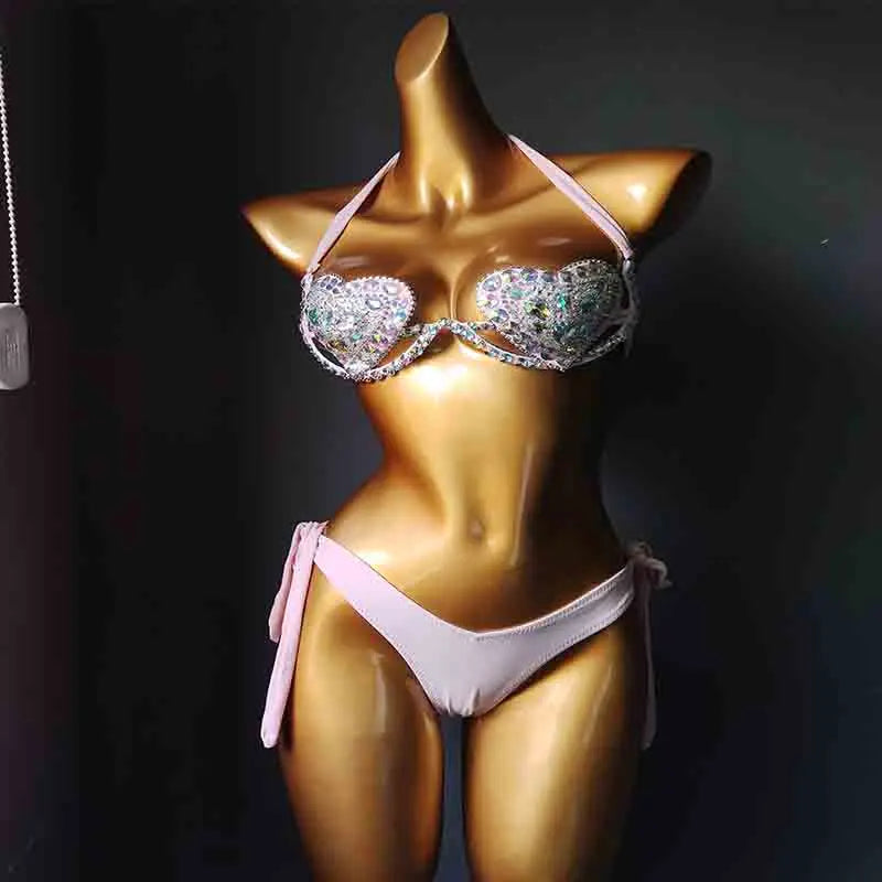 Heart Diamond Bikini