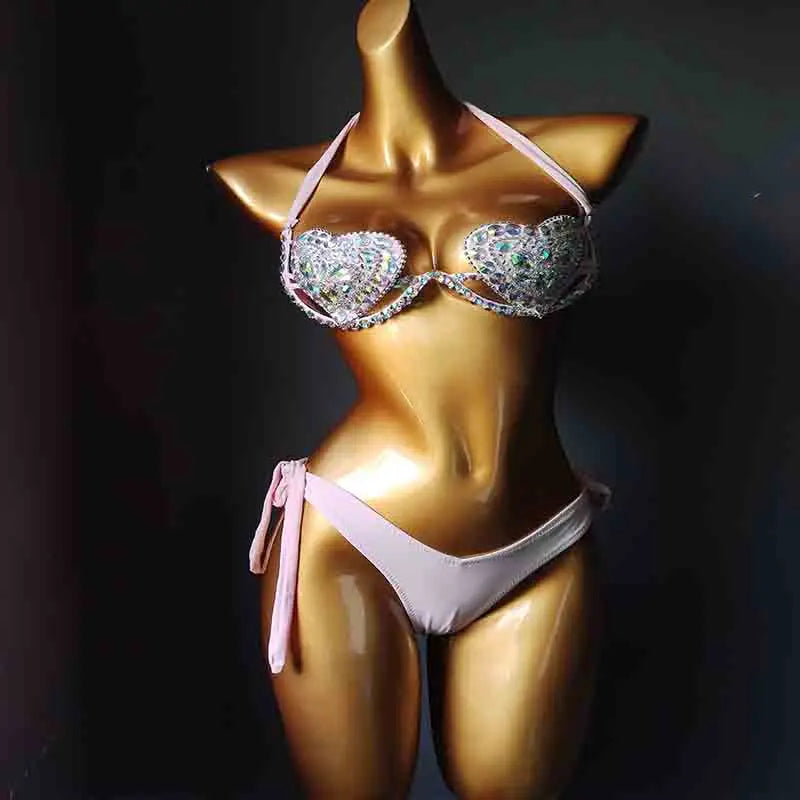 Heart Diamond Bikini