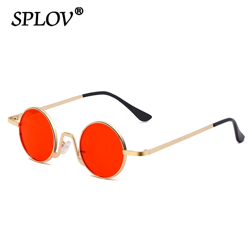 Round Metal Frame Sunglasses
