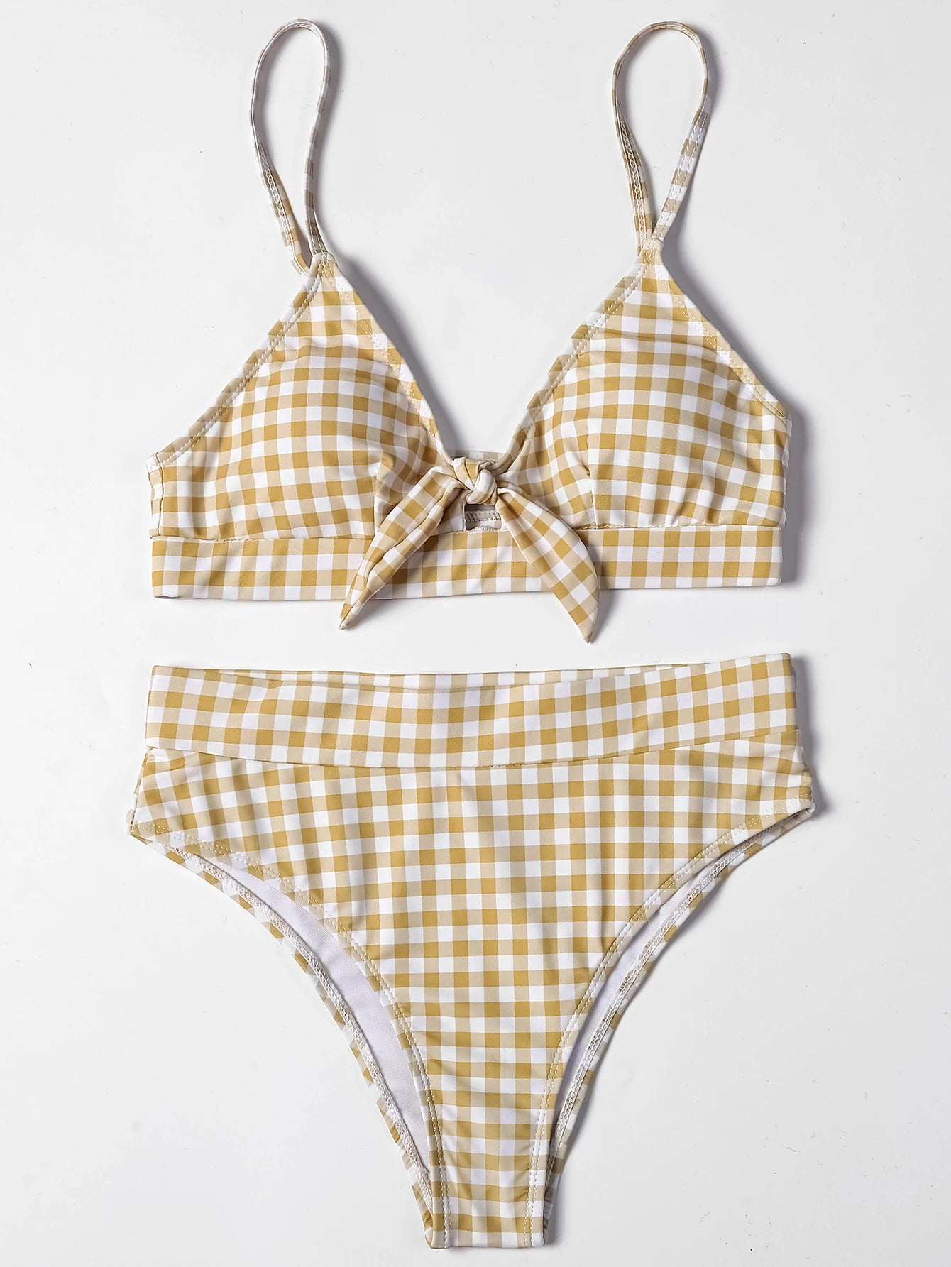 ZTVitality Bow Plaid Bikini
