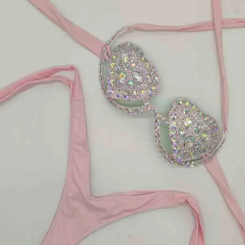 Heart Diamond Bikini