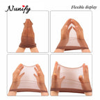 Nunify 6 Colors Beige Brown Black Nylon Wig Caps For Women 2Pcs Stocking Wig Caps Stretchy Nylon Close End Wig Cap