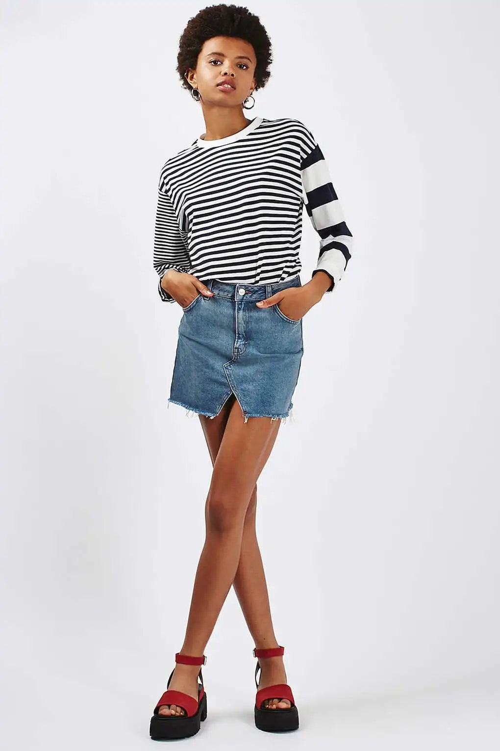 Denim Skirt