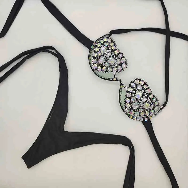 Heart Diamond Bikini