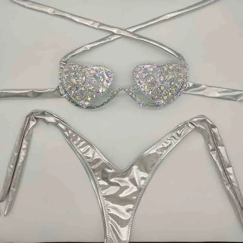 Heart Diamond Bikini
