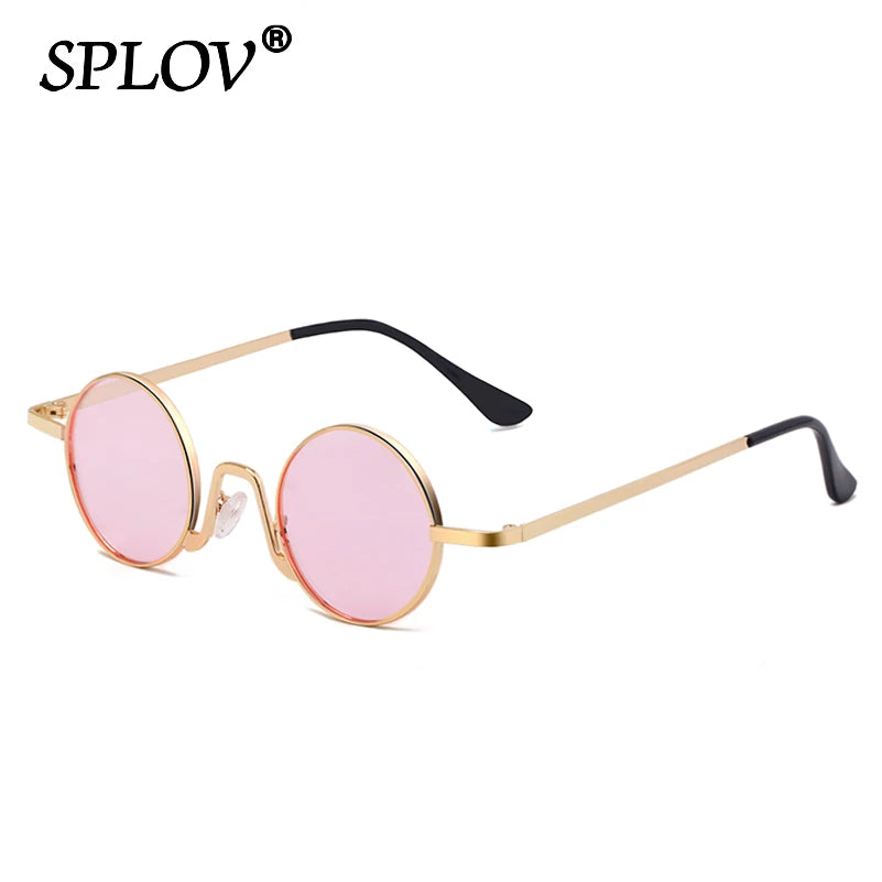 Round Metal Frame Sunglasses