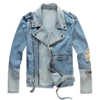 Distressed Biker Jacket
