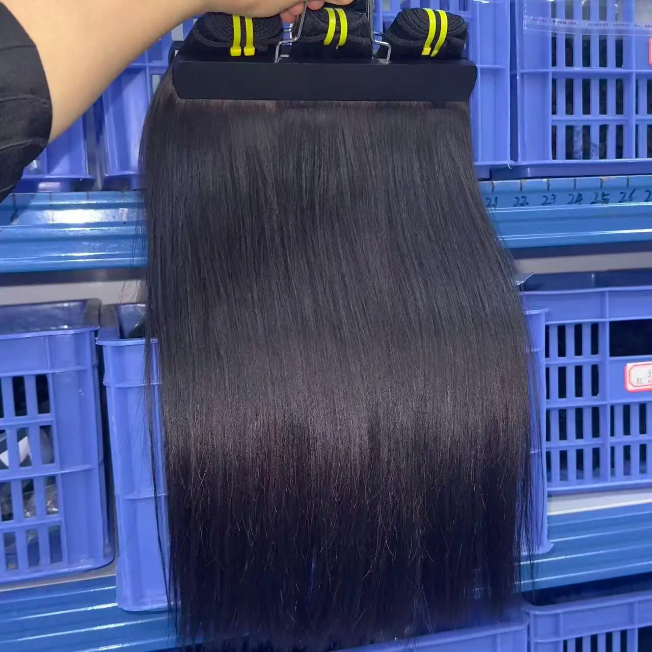 Indan Wavy Curl Human Hair Bundles 30 Inch Raw Vietnamese Hair Virgin Straight Kinky Wholesale Cuticle Aligned Hair for Women