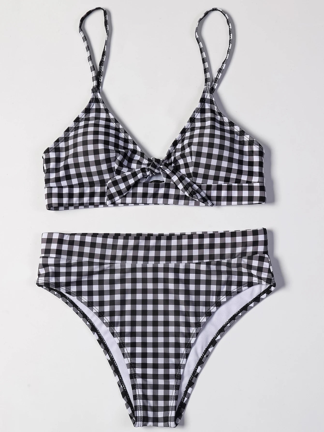 ZTVitality Bow Plaid Bikini
