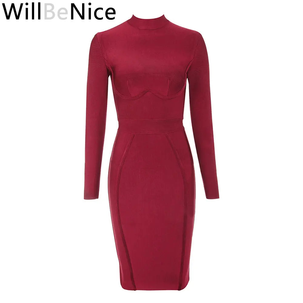 WillBeNice Bandage Dress