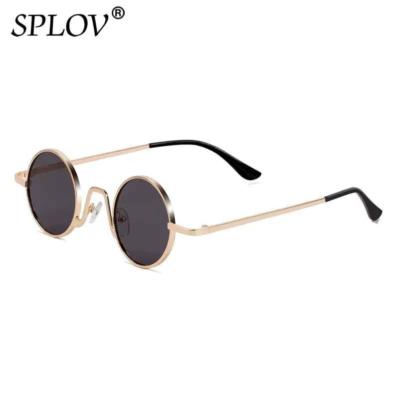 Round Metal Frame Sunglasses