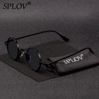 Round Metal Frame Sunglasses