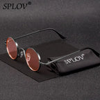 Round Metal Frame Sunglasses