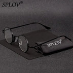 Round Metal Frame Sunglasses