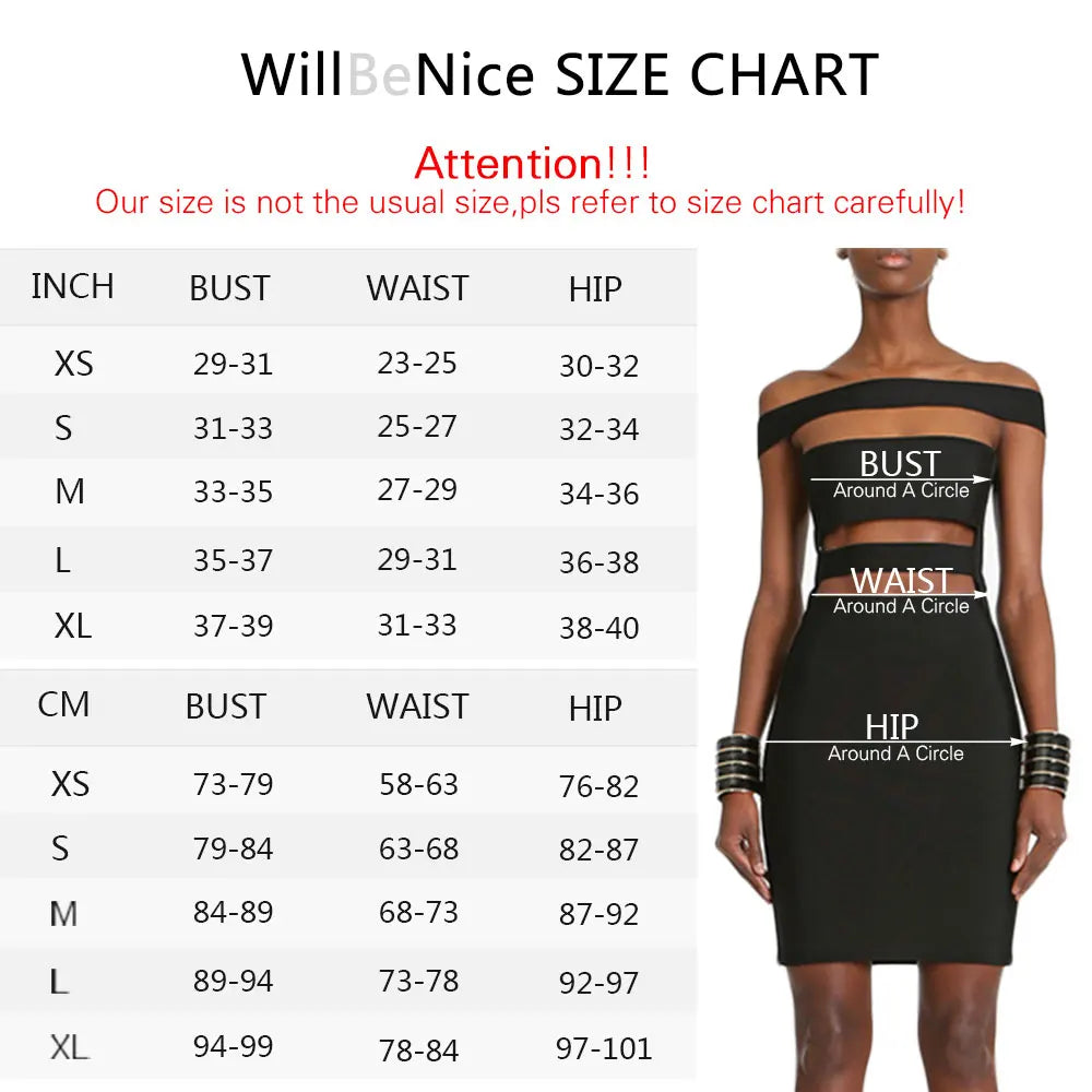 WillBeNice Bandage Dress