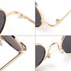 Round Metal Frame Sunglasses