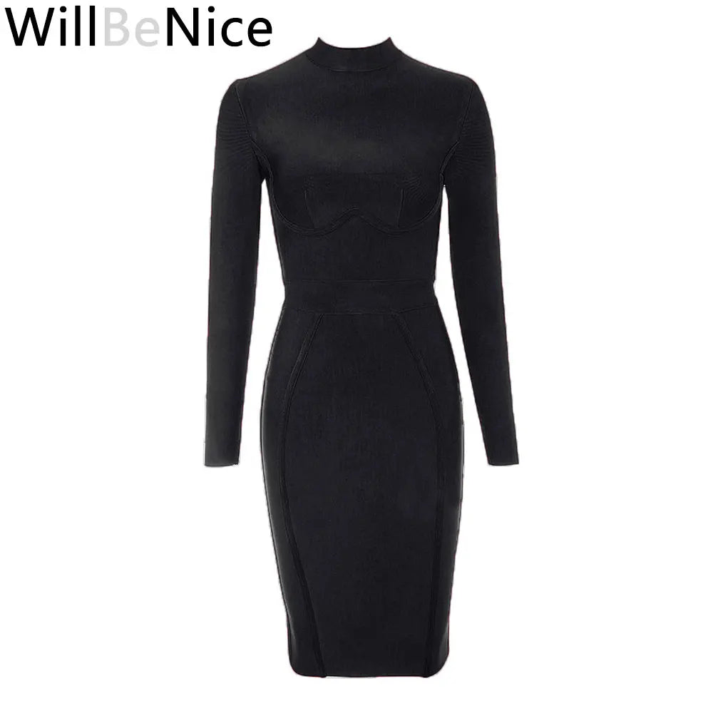 WillBeNice Bandage Dress