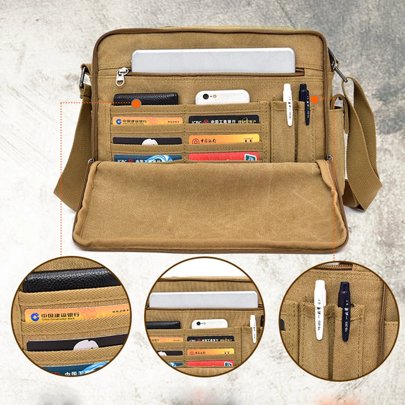 Multifunction Canvas Bag