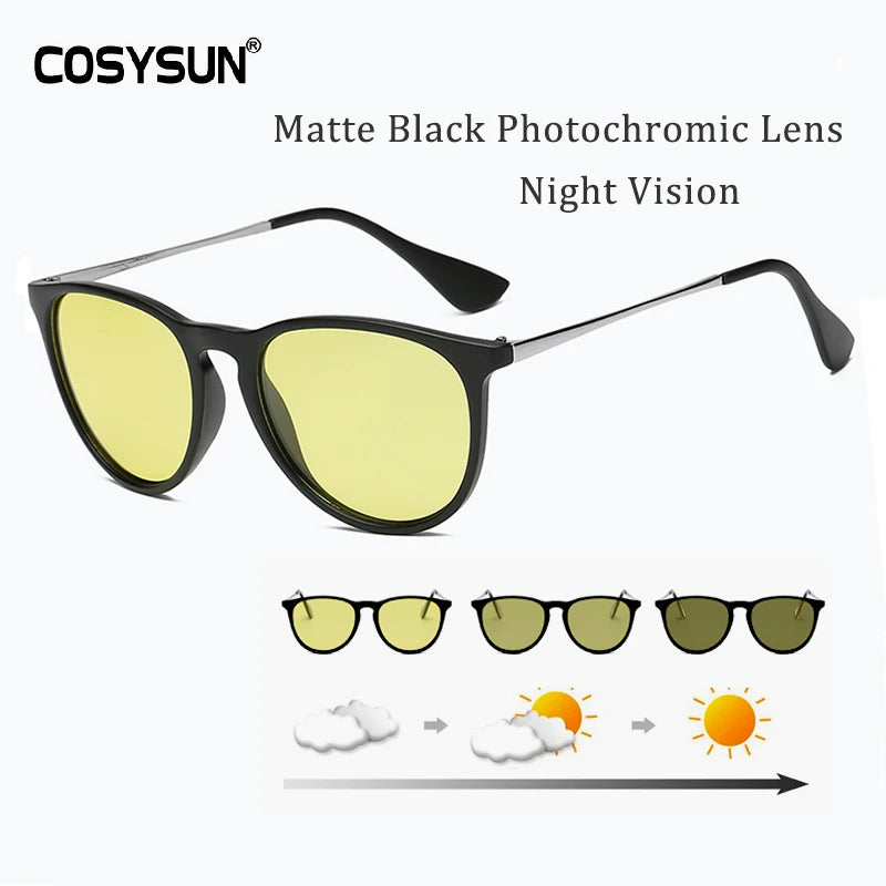 Tortoiseshell Night Vision Driving Glasses