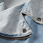 Distressed Biker Jacket