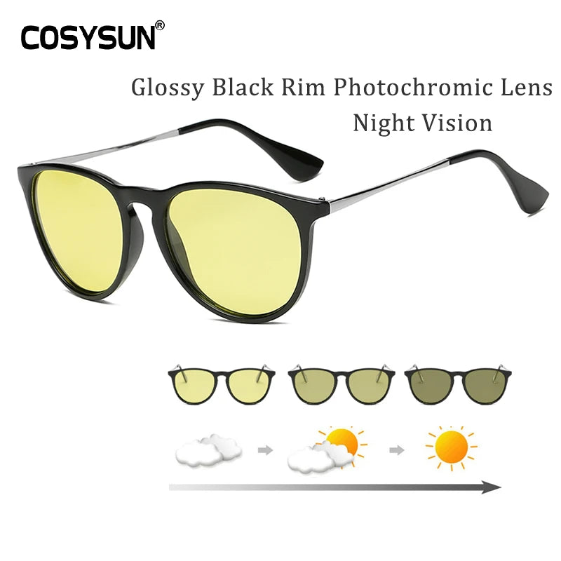 Tortoiseshell Night Vision Driving Glasses