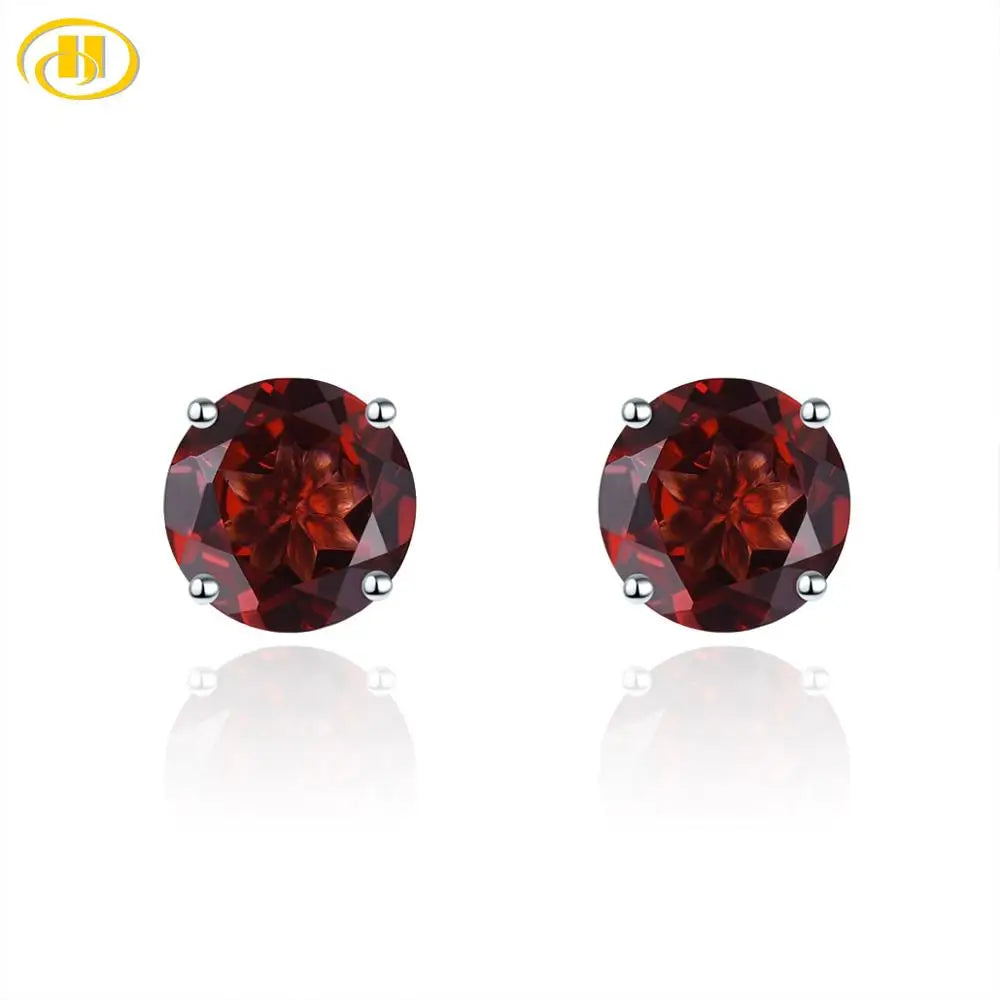 6mm Round 925 Silver Stud Earrings
