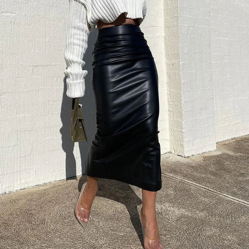 High Waist Bodycon Skirt