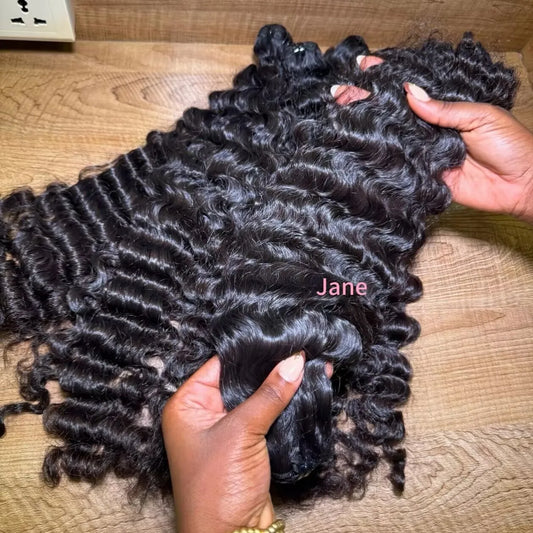 Indan Wavy Curl Human Hair Bundles 30 Inch Raw Vietnamese Hair Virgin Straight Kinky Wholesale Cuticle Aligned Hair for Women