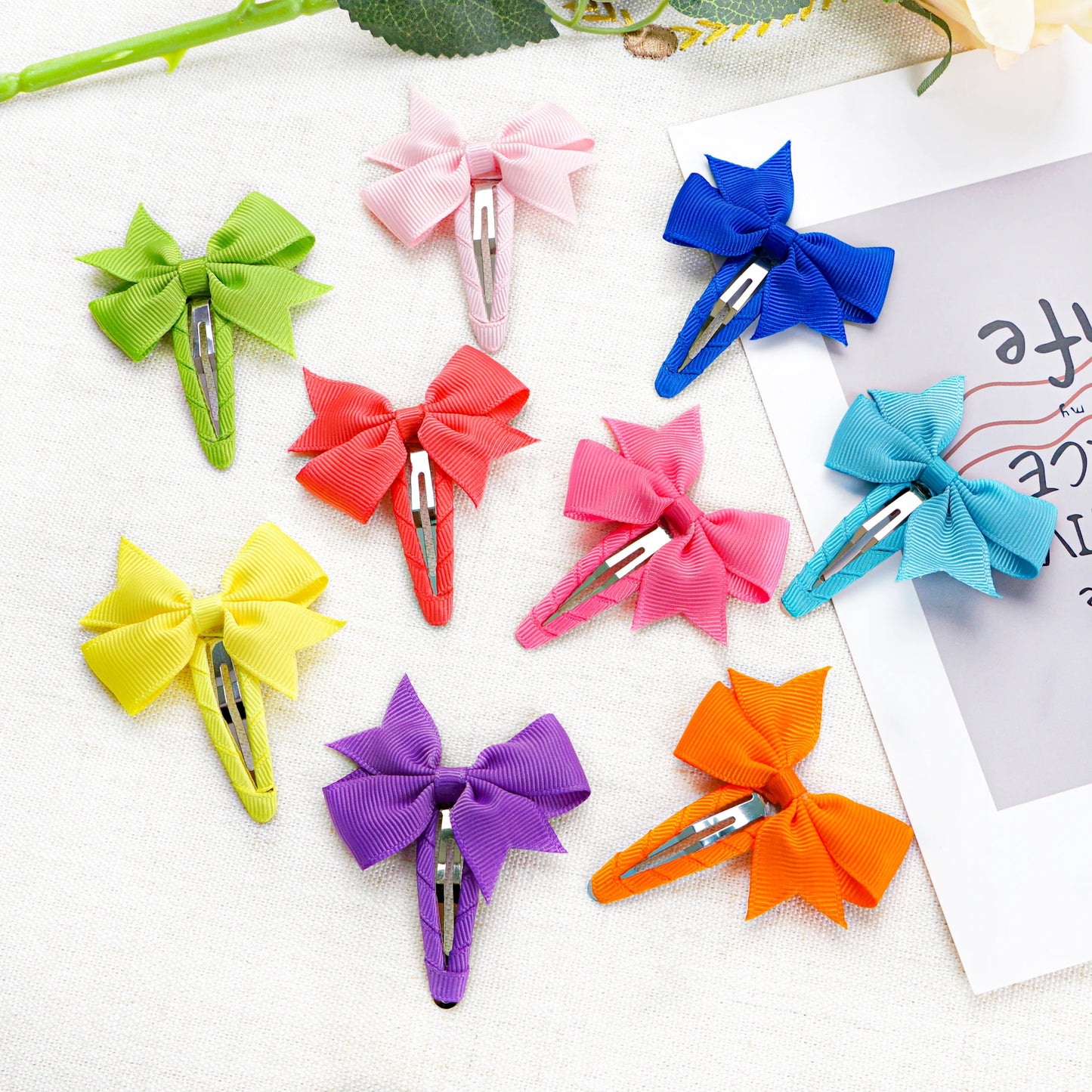 20pcs No Slip Snap Hair Clips