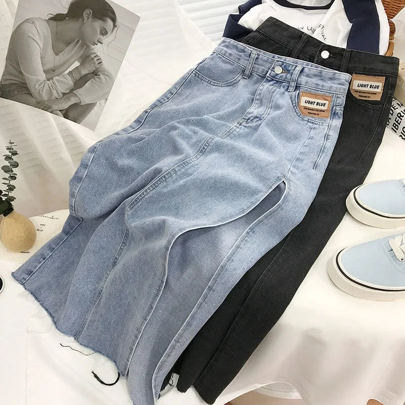 Pencil Midi Long Skirt