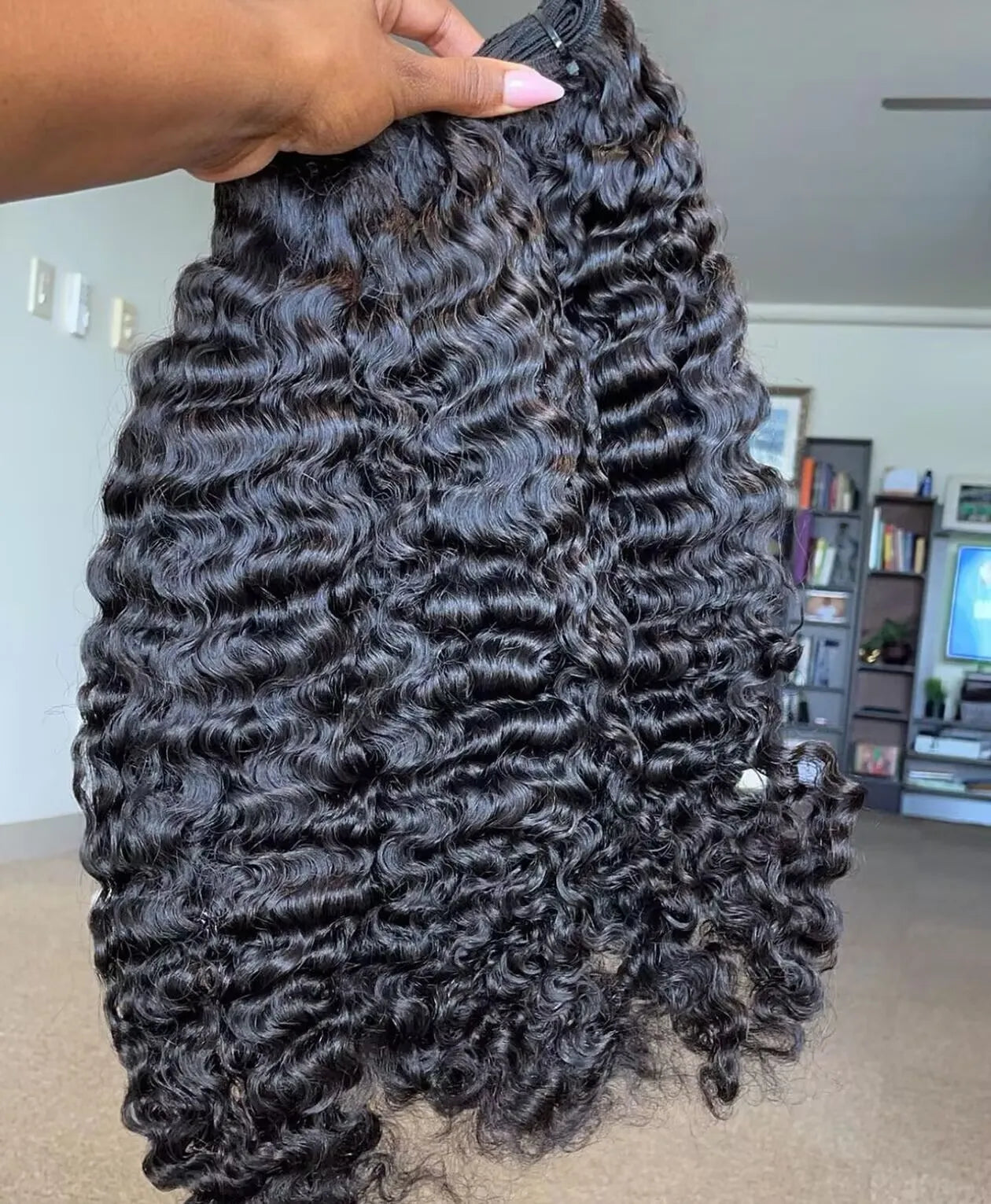 Indan Wavy Curl Human Hair Bundles 30 Inch Raw Vietnamese Hair Virgin Straight Kinky Wholesale Cuticle Aligned Hair for Women