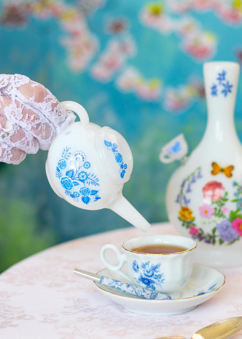 Canna Style FINE CHINA TEAPOT PIPE
