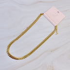 Flat And Bold Chain Necklace