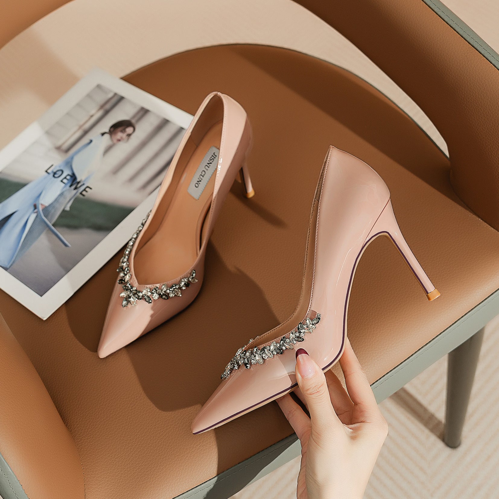 Radiance Pointed-Toe Pumps
