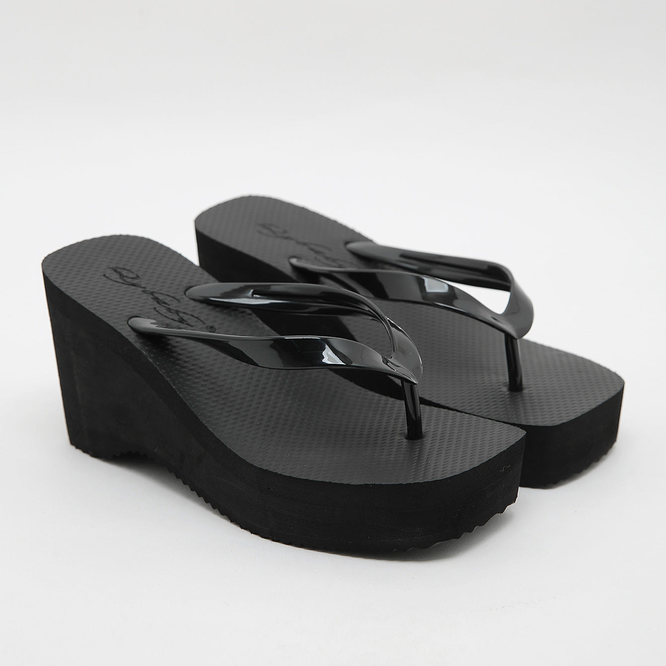 Platform Wedge Flip-Flops