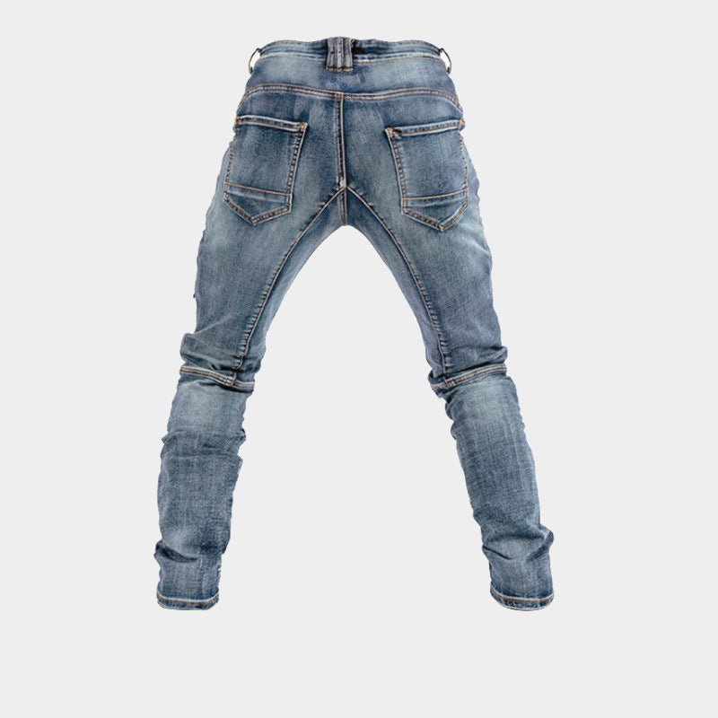 Double Zipper Riding Pants