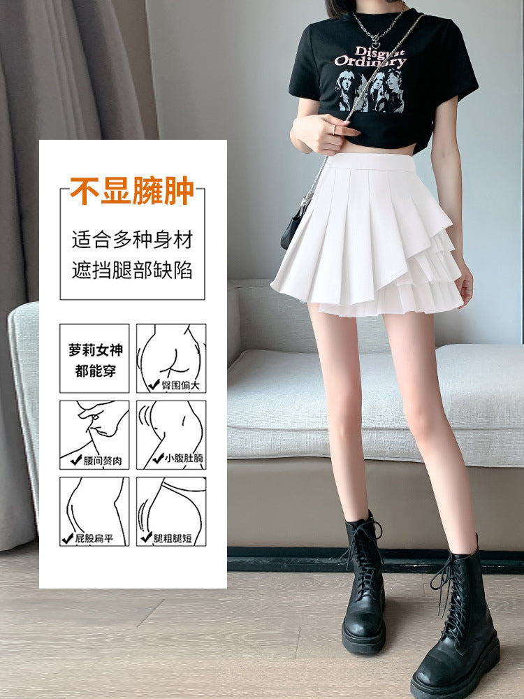 A-Line Pleated Skirt