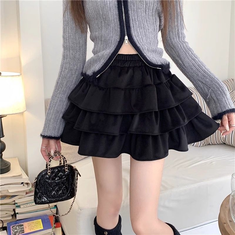 Velvet Cake Skirt