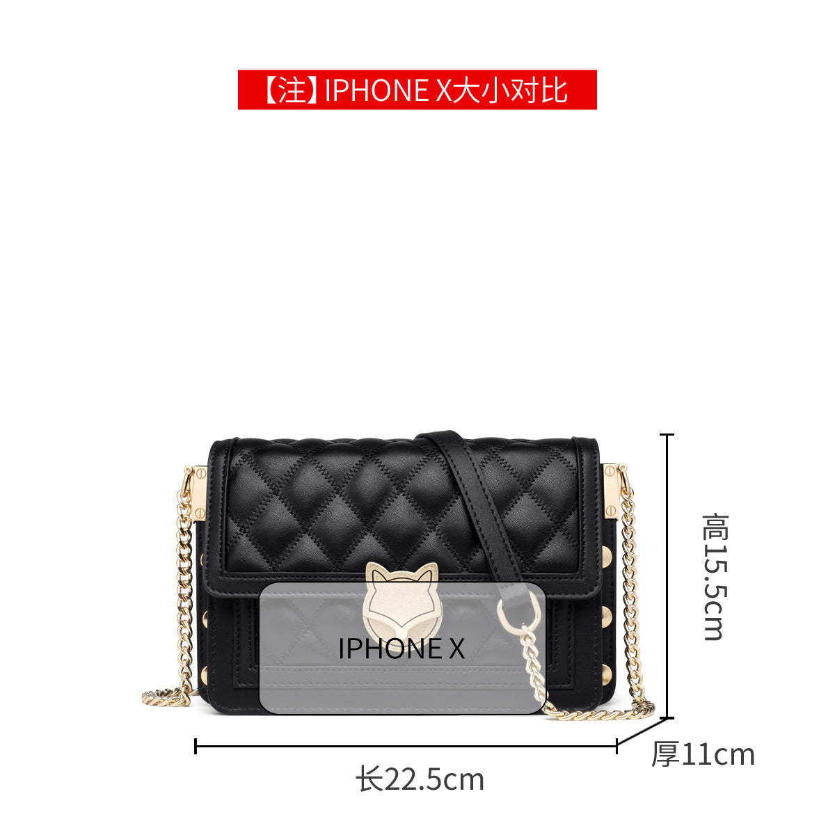 Rhomboid Shoulder Crossbody Bag