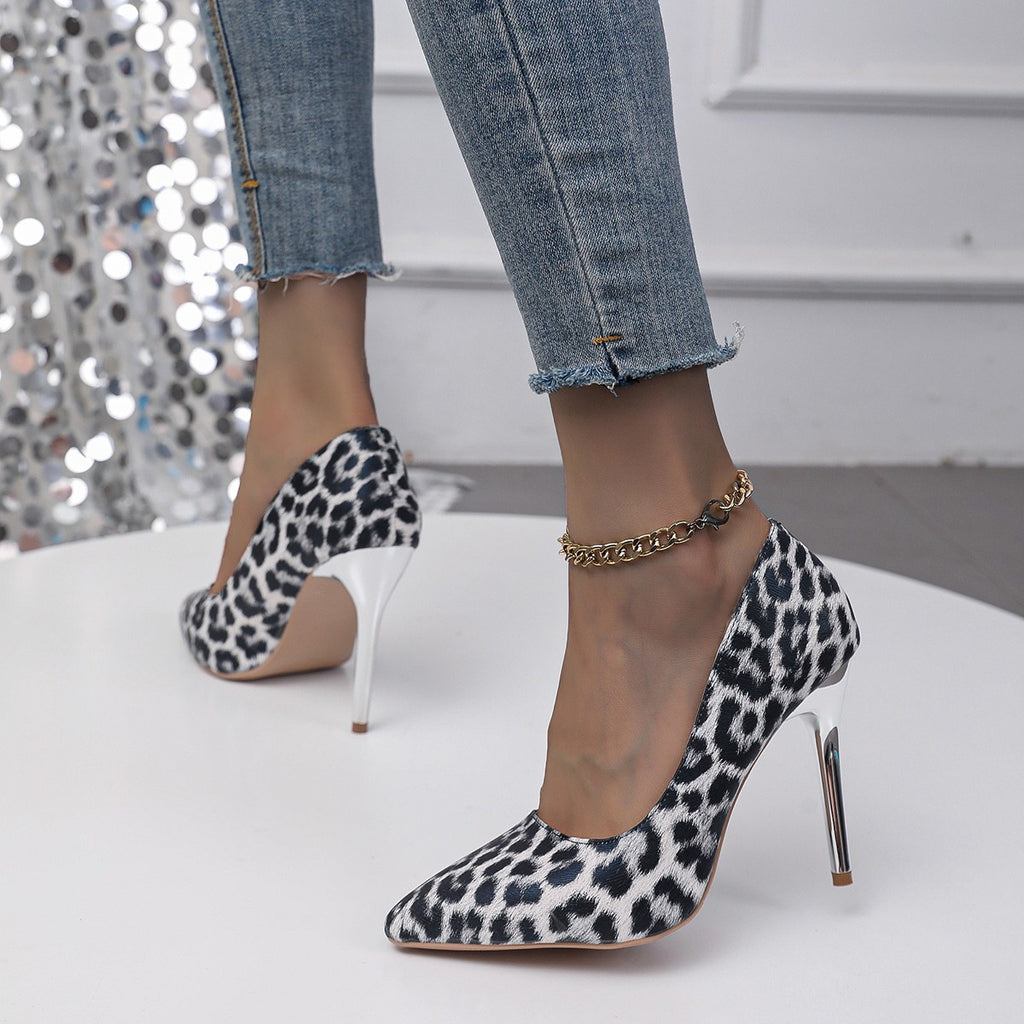 Leopard Print High Heel