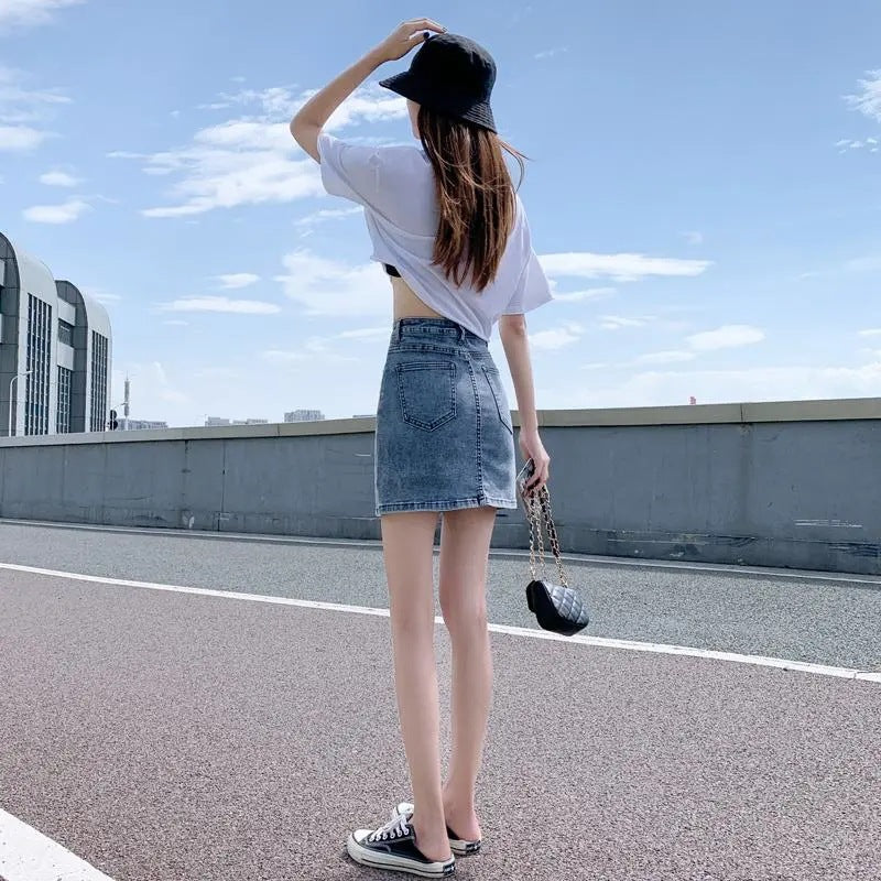 Denim Skirt