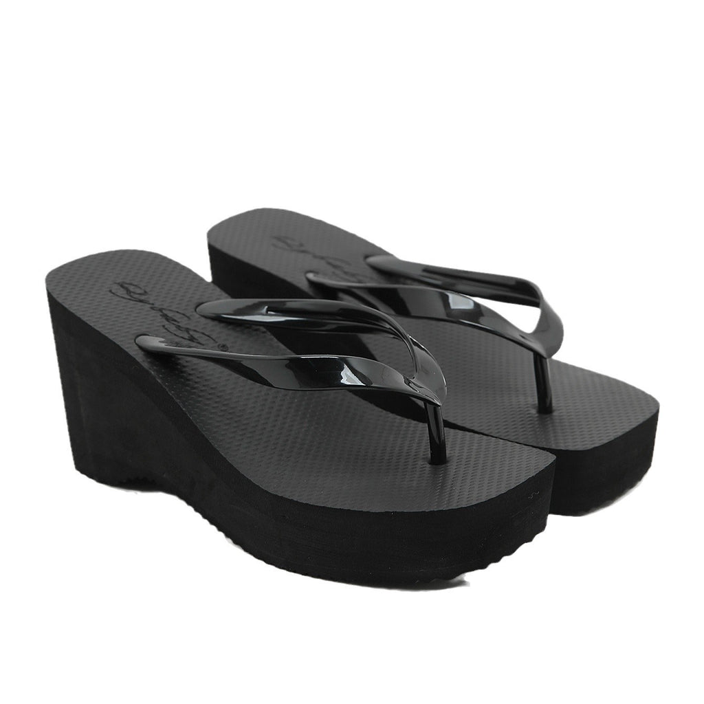 Platform Wedge Flip-Flops